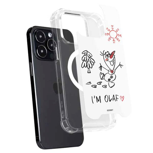 Disney Frozen I Am Olaf Art iPhone 16 Pro Max MagSafe Case