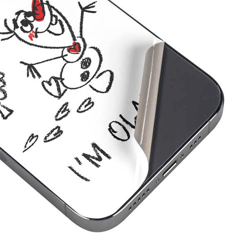 Disney Frozen I Am Olaf Art iPhone 16 Pro Max Skin