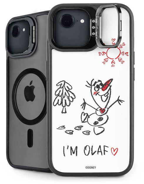 Disney Frozen I Am Olaf Art iPhone 16e Kickstand Case
