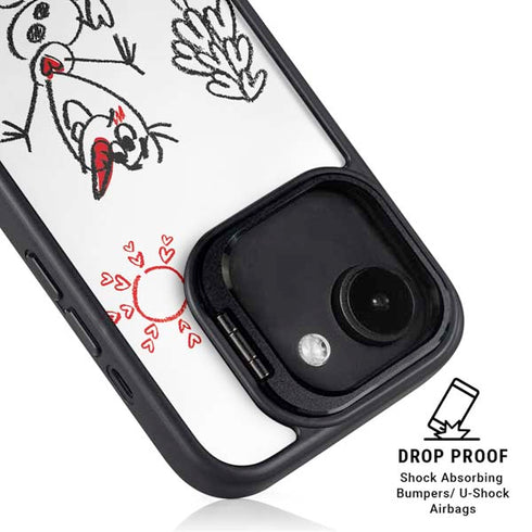 Disney Frozen I Am Olaf Art iPhone 16e Kickstand Case