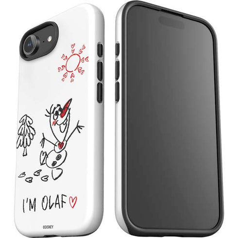 Disney Frozen I Am Olaf Art iPhone 16e Impact Case