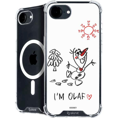 Disney Frozen I Am Olaf Art iPhone 16e MagSafe Case