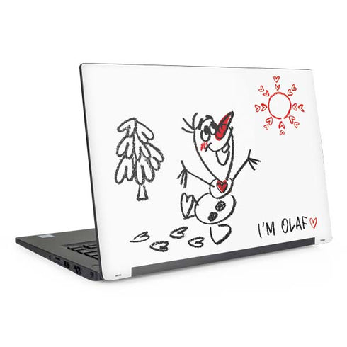 Disney Frozen I Am Olaf Art Dell Latitude Skin