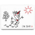 Disney Frozen I Am Olaf Art Apple MacBook Air Skin