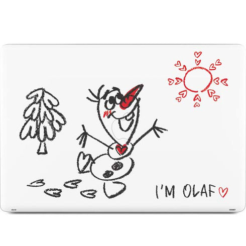 Disney Frozen I Am Olaf Art MacBook Skins