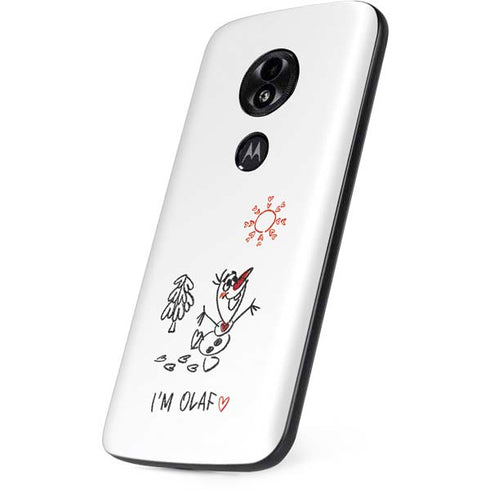 Disney Frozen I Am Olaf Art Moto E5 Play Skin