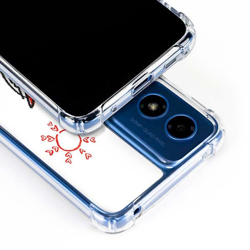 Disney Frozen I Am Olaf Art Moto G 5G (2024) Clear Case