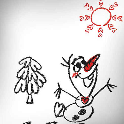 Disney Frozen I Am Olaf Art Moto G6 Skin