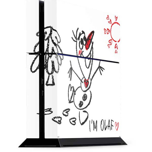 Disney Frozen I Am Olaf Art PlayStation PS4 Skins