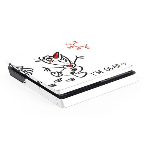 Disney Frozen I Am Olaf Art PS4 Slim Skin