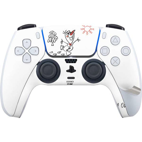 Disney Frozen I Am Olaf Art PS5 Pro Disk Bundle Skin