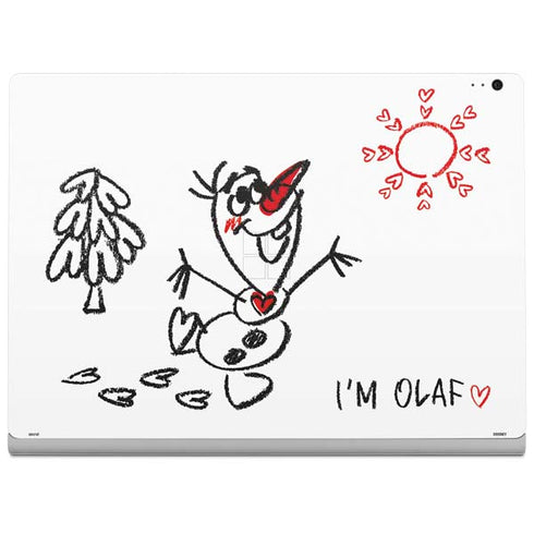 Disney Frozen I Am Olaf Art Surface Book 2 15in Skin