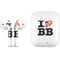 Betty Boop I Love BB Apple AirPods Skin