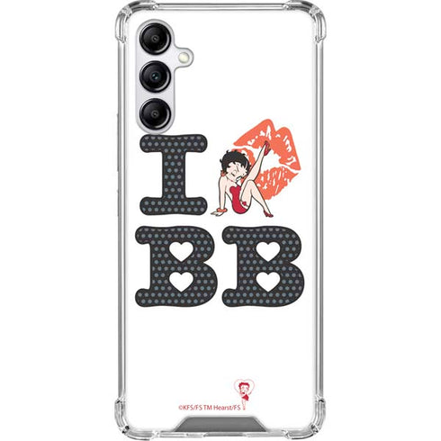 Betty Boop I Love BB Gabb Phone 4 Clear Case