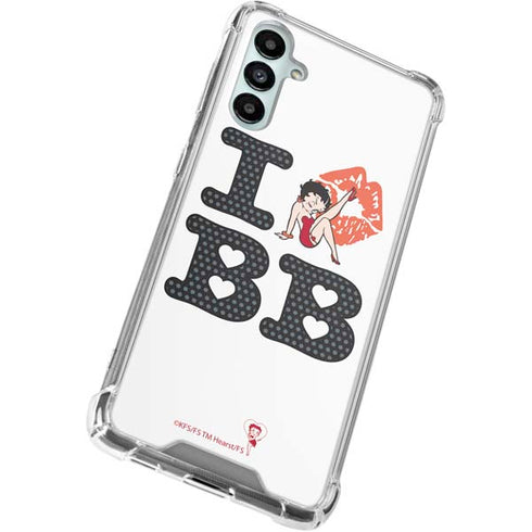 Betty Boop I Love BB Gabb Phone 4 Clear Case