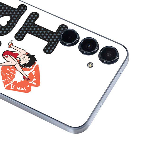 Betty Boop I Love BB Galaxy A36 5G Skin