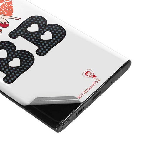 Betty Boop I Love BB Galaxy Note 10 Plus Skin