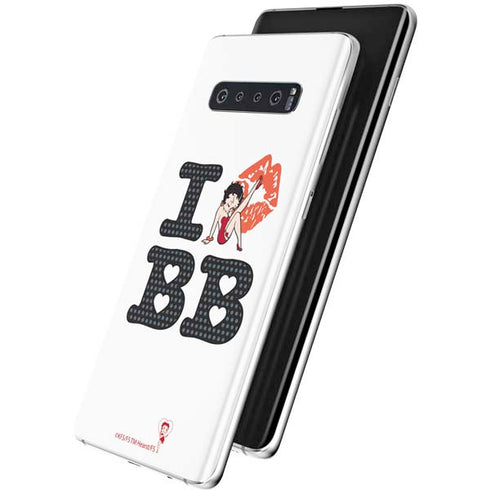 Betty Boop I Love BB Galaxy S10 Plus Skin