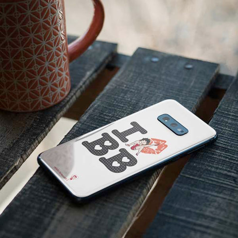 Betty Boop I Love BB Galaxy S10e Skin
