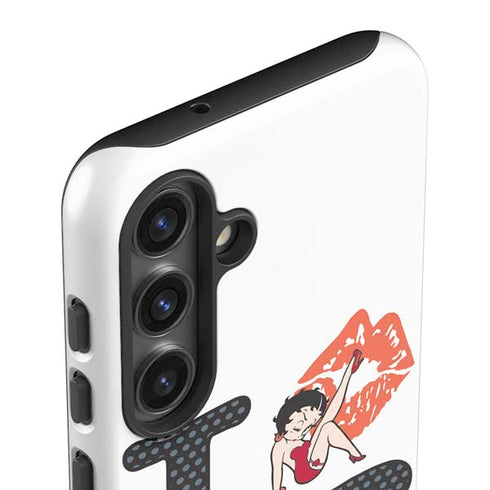 Betty Boop I Love BB Galaxy S25 Plus Impact Case