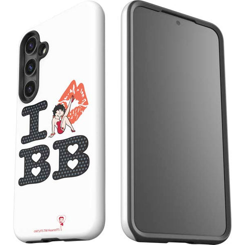 Betty Boop I Love BB Galaxy S25 Plus Impact Case
