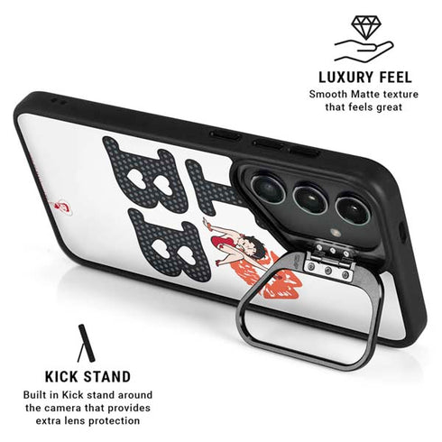 Betty Boop I Love BB Galaxy S24 Plus Kickstand Case