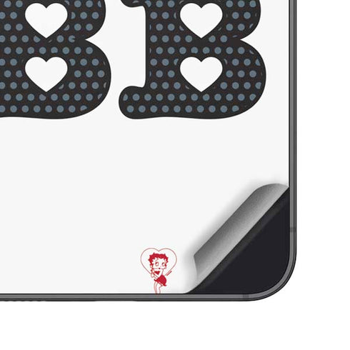 Betty Boop I Love BB Galaxy S25 Plus Skin