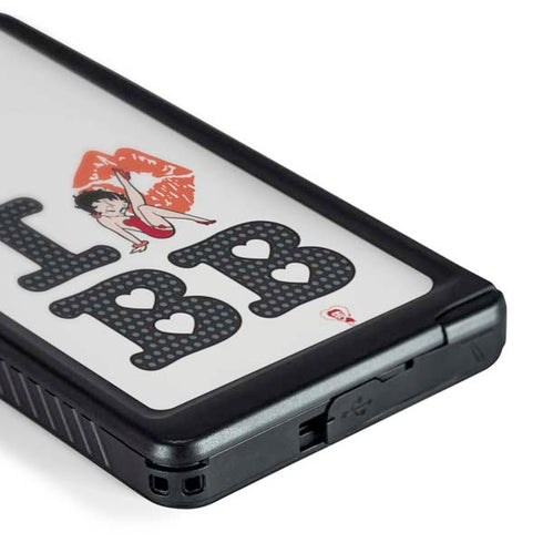 Betty Boop I Love BB Galaxy S24 Ultra Waterproof Case