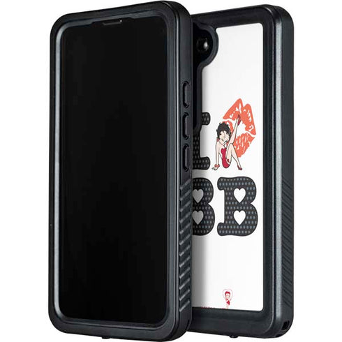Betty Boop I Love BB Galaxy S24 Waterproof Case