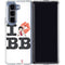 Betty Boop I Love BB Galaxy Z Fold5 5G Clear Case