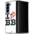 Betty Boop I Love BB Galaxy Z Fold5 5G Clear Case