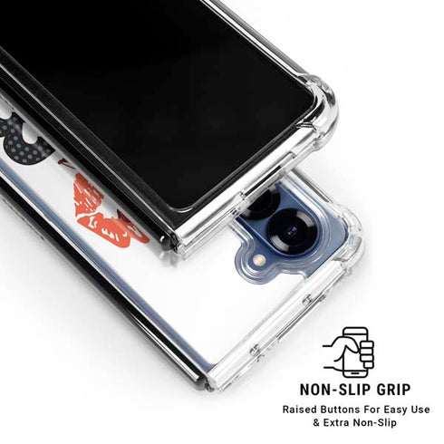 Betty Boop I Love BB Galaxy Z Fold6 Clear Case