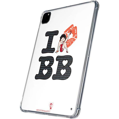 Betty Boop I Love BB iPad Pro 11in (2024) Clear Case