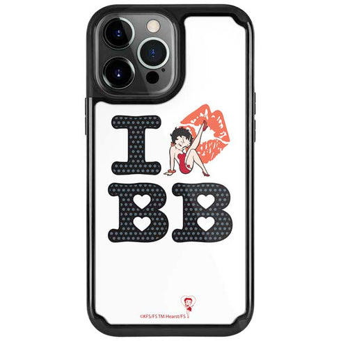 Betty Boop I Love BB iPhone Cases