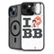 Betty Boop I Love BB iPhone 15 Kickstand Case