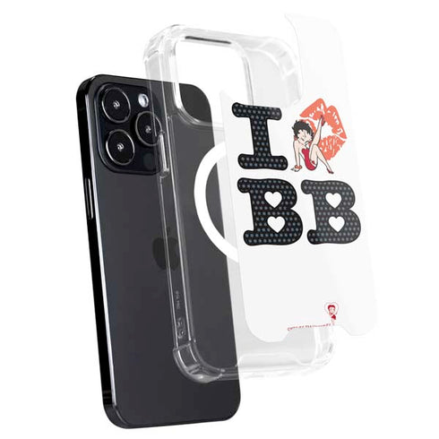 Betty Boop I Love BB iPhone 16 Pro Max MagSafe Case