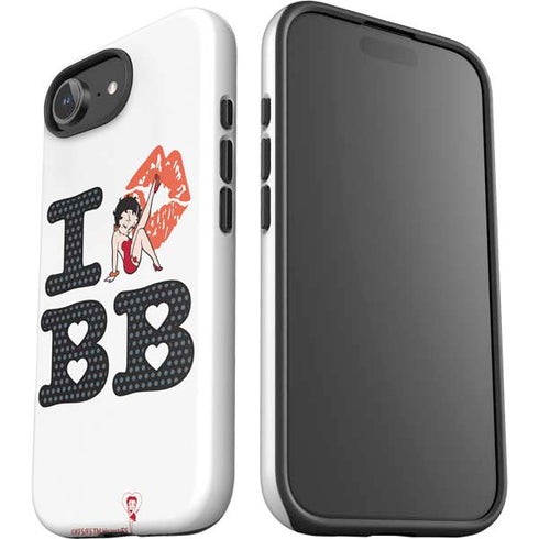 Betty Boop I Love BB iPhone 16e Impact Case