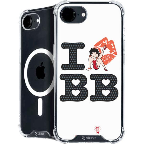 Betty Boop I Love BB iPhone 16e MagSafe Case
