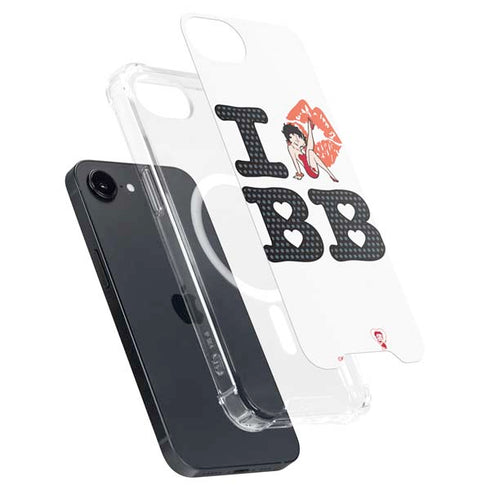 Betty Boop I Love BB iPhone 16e MagSafe Case