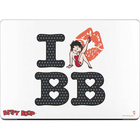 Betty Boop I Love BB Apple MacBook Pro 14-inch Skin