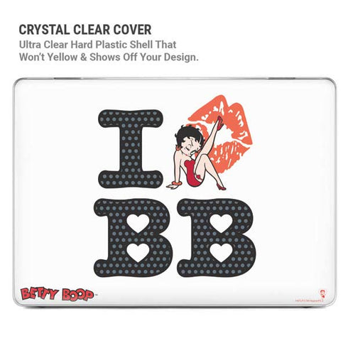 Betty Boop I Love BB MacBook Cases