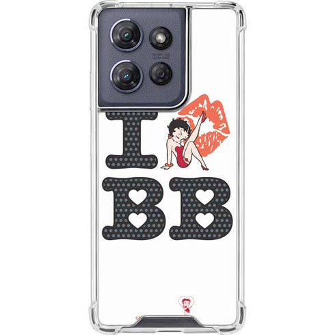 Betty Boop I Love BB Moto G 5G (2025) Clear Case