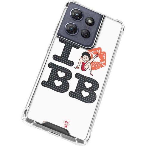 Betty Boop I Love BB Moto G Play 5G (2025) Clear Case