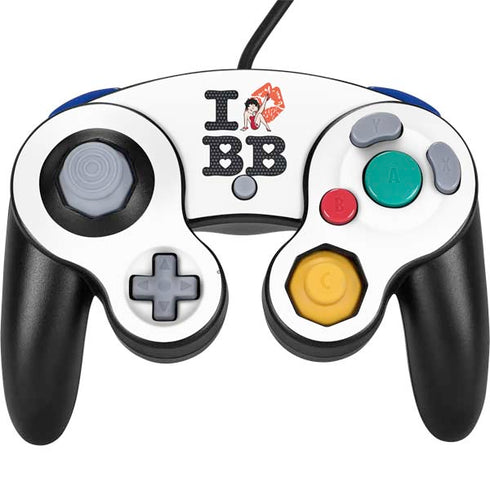 Betty Boop I Love BB Nintendo GameCube Controller Skin