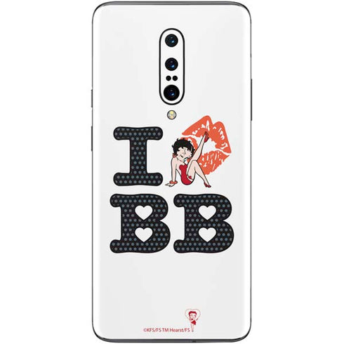 Betty Boop I Love BB OnePlus 7 Pro Skin