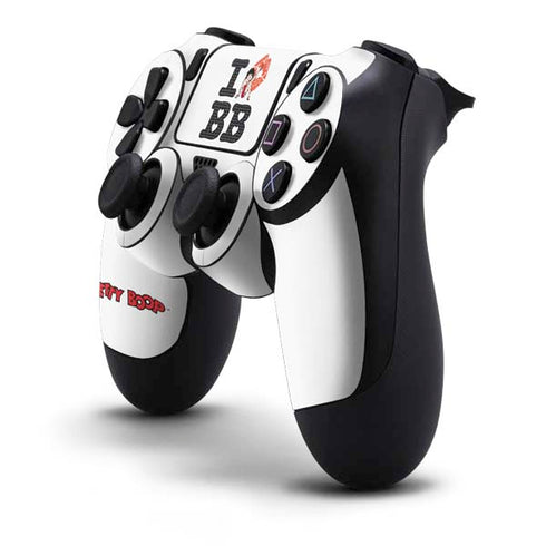 Betty Boop I Love BB PS4 Controller Skin