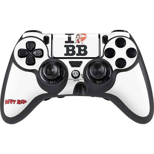 Betty Boop I Love BB PlayStation PS4 Skins