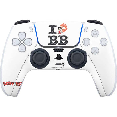 Betty Boop I Love BB PlayStation PS5 Skins