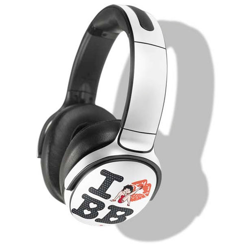 Betty Boop I Love BB Skullcandy Venue Skin
