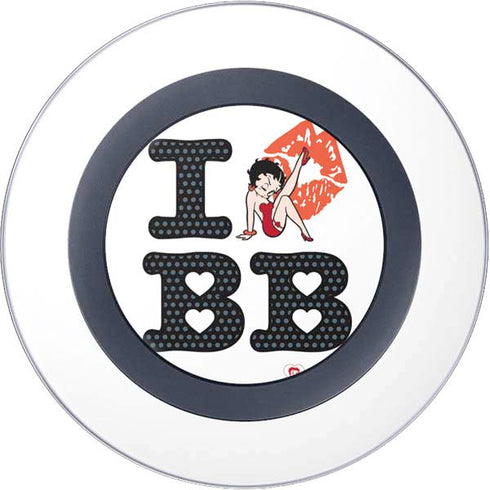 Betty Boop I Love BB Wireless Charger Skin